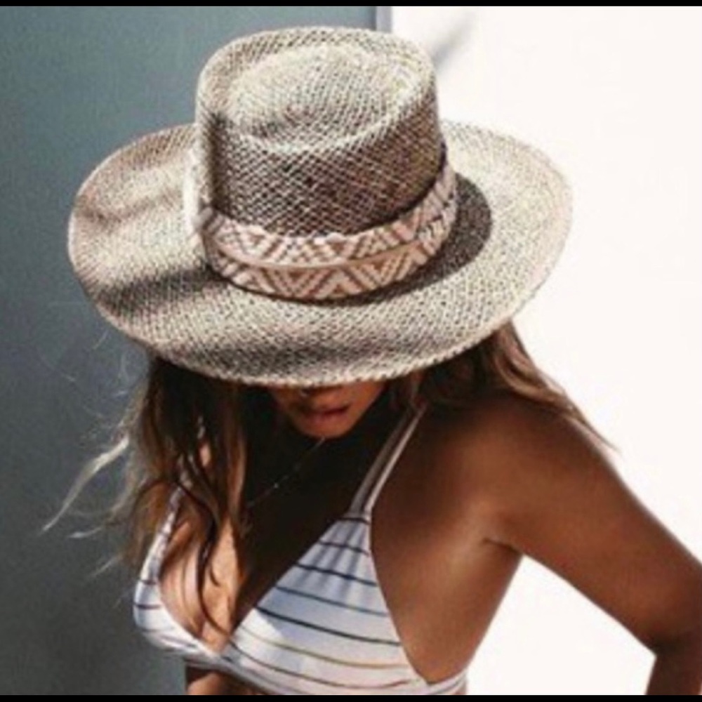 New! Dori Seagrass Gambler Hat